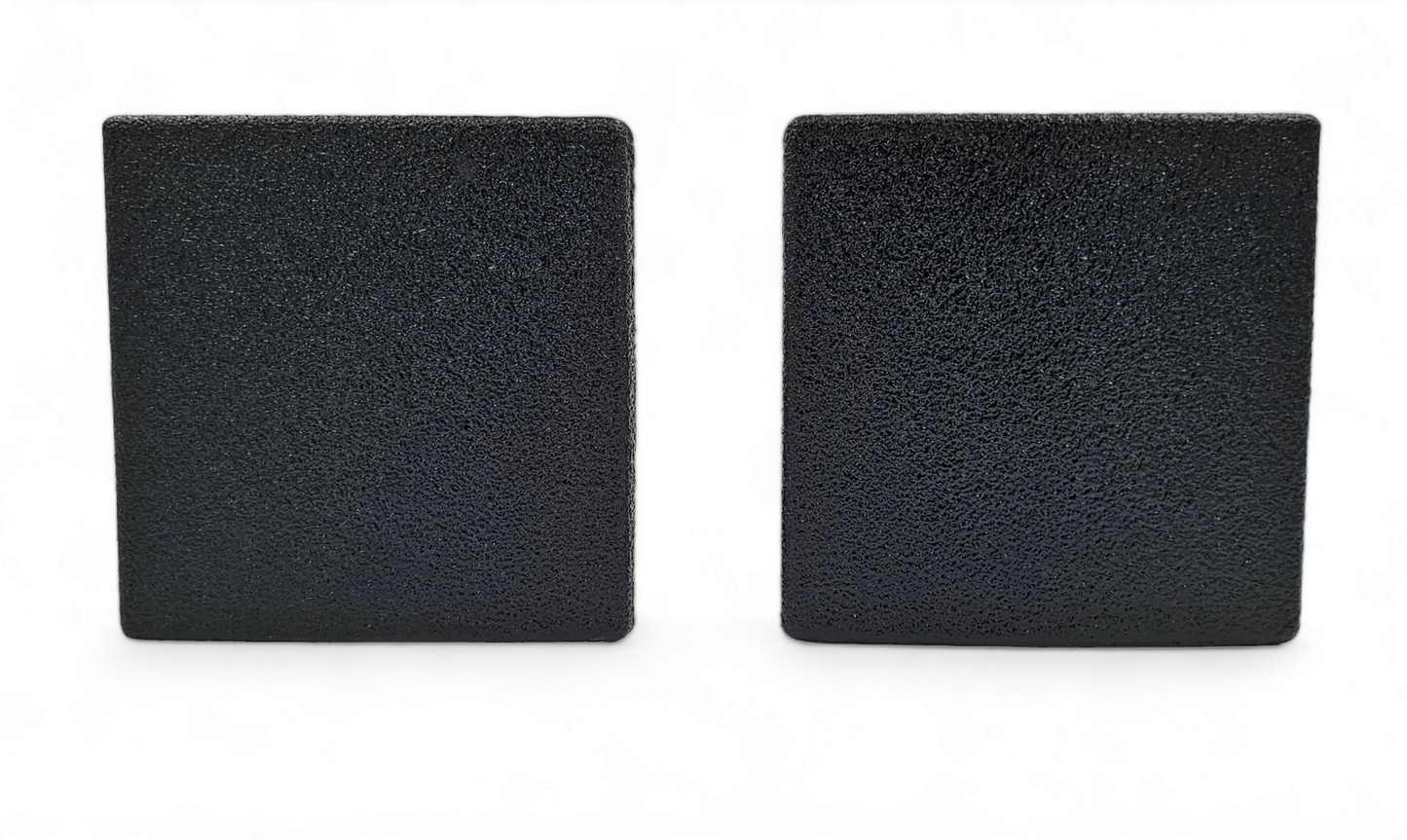 Armor - Side Plates | Black Coated LVL 3+ Steel 6×6 Ballistic Side Pocket Plates