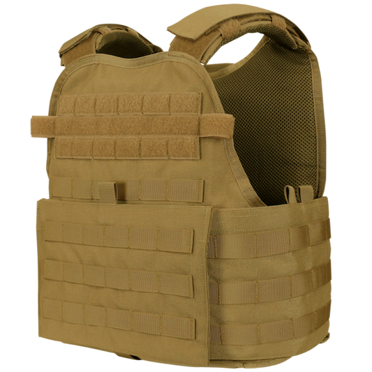 Coyote Tan Plate Carrier | Adjustable Body Protection Armor Plate Carrier