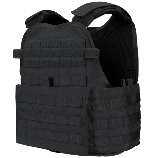 Body Armor, Bullet Proof Vest, AR500 Steel Plates, Base Frag Coating-  Plate Carrier Gray, Body Armor Megastore