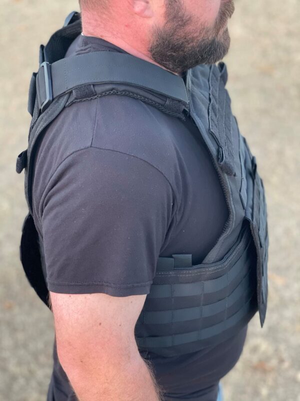 Plate Carrier - Black | High-Quality Molle Armor Plate Carrier